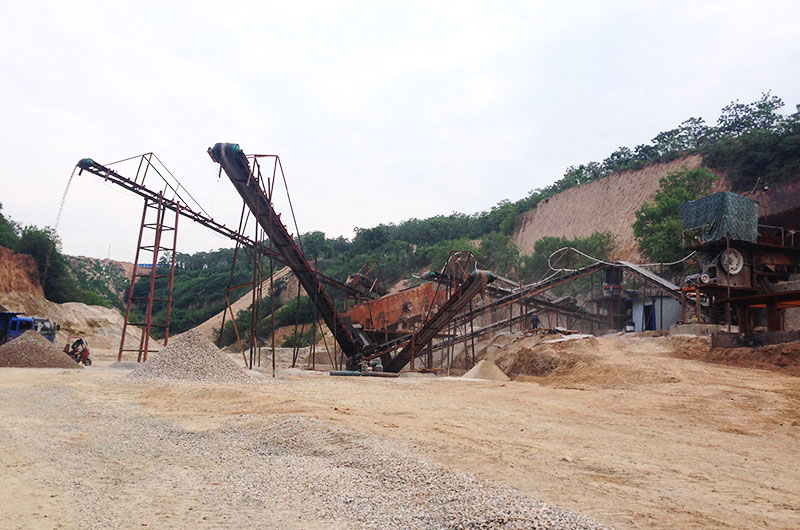 碎石机生产线实现矿山废弃物零排放